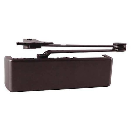 Manual, Hydraulic, 4110 Series Surface Mounted Closers, Surface Mounted Closer, Heavy Duty MPN:4111-SCUSH RH DKBRZ