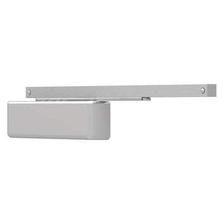 Manual, Hydraulic, 4110T Series Surface Mounted Closers, Surface Track Closer, Heavy Duty Interior MPN:4111T-STD RH AL