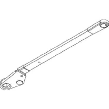 Arm, Aluminum, 4310ME Series Fire/Life Safety Closers/Holders, Matte Silver, VARIES MPN:4310ME-3077SF LH AL