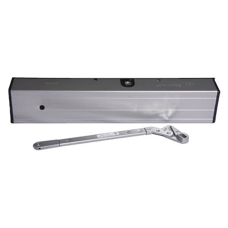 Manual, Hydraulic, 4310ME Series Fire/Life Safety Closers/Holders, Door Closer, Heavy Duty Interior MPN:4314ME-SF 24V RH AL