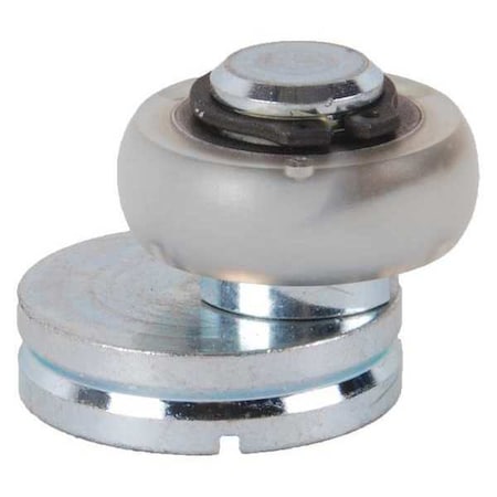 Track Roller, Aluminum, 6030, Gray MPN:6030-3034