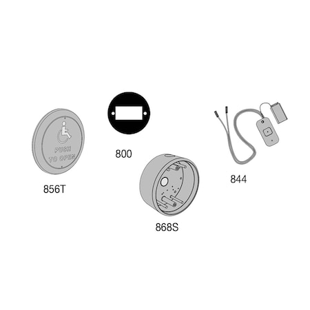 Door Actuators Plates MPN:8310-3856TWS