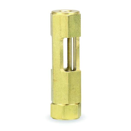 Flow Sight, 1/4 in -18, 435 psi, 180 Degrees F MPN:F152