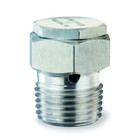 Filter Vent, 1/4, Dia Hex Flats 3/4 In MPN:FV102-S