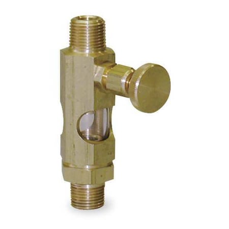 Needle Valve, Straight, 3 13/32, Brass MPN:N102-02