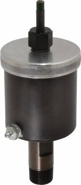 8 Ounce Reservoir Capacity, 3/4-14 NPT Thread, Steel, Spring-Loaded, Grease Cup and Lubricator MPN:201473