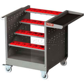 Shuter CNC Taper 30 Tool Cart 32 Tool Holders NTW-4B-30T 39-1/2