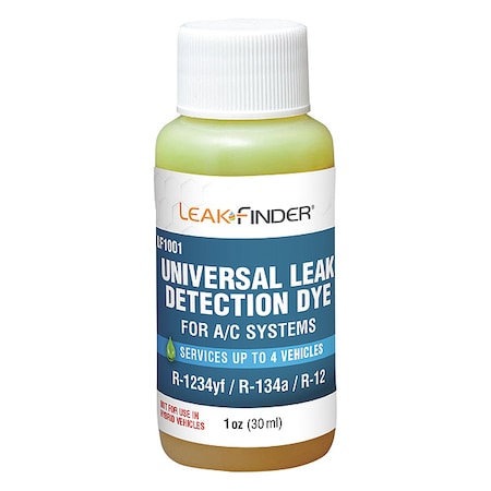 UV Leak Detection Dye, 1 oz. Size MPN:LF1001