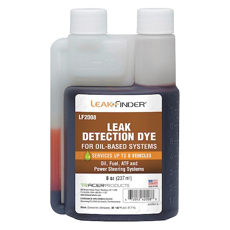 UV Leak Detection Dye, 8 oz. Size MPN:LF2008