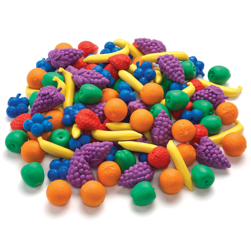 Edx Education Fruit Counters, Assorted Colors, All Ages, Set Of 108 Counters MPN:CTU13120