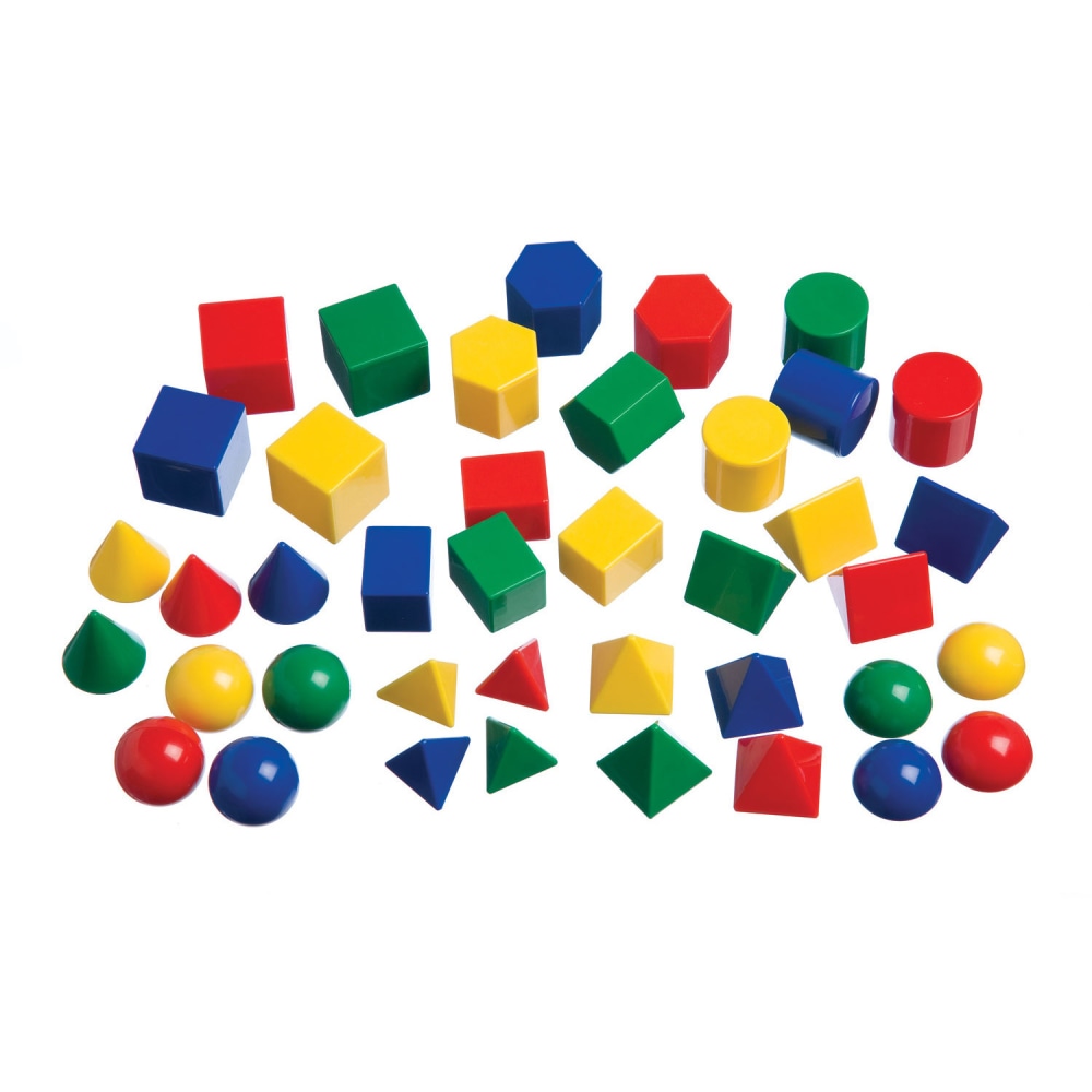 Edx Education edxeducation Mini Geometric Solids, Set Of 40 MPN:CTU21354