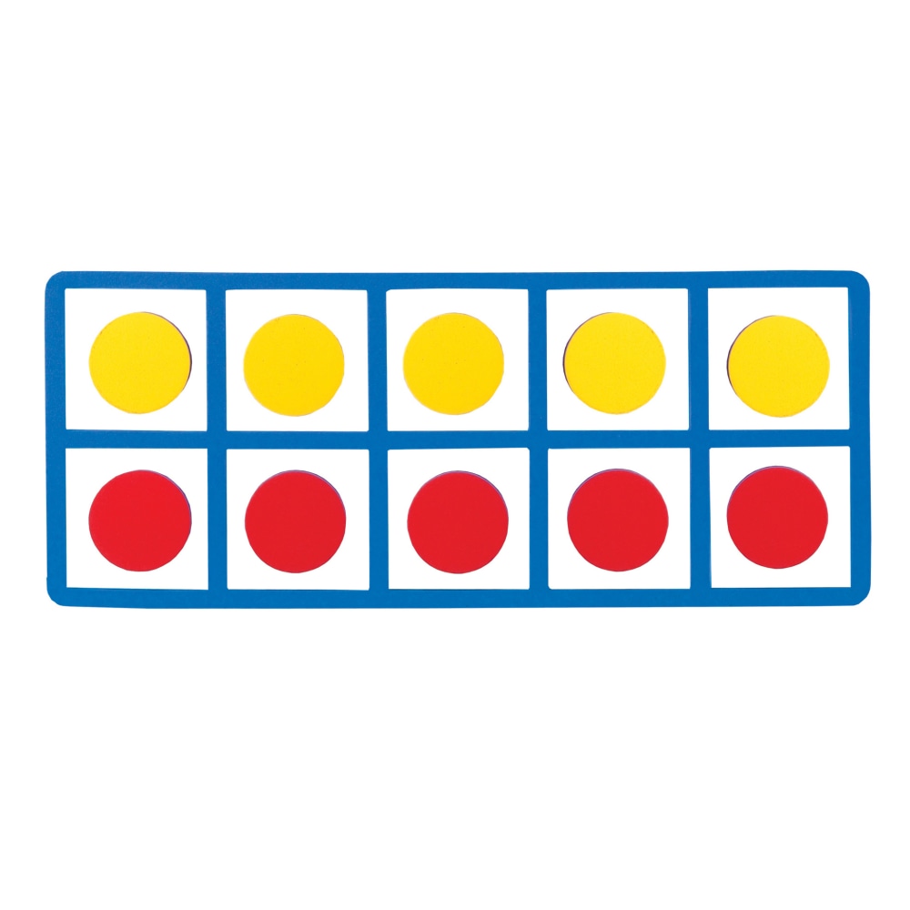 Learning Advantage Giant Magnetic Foam Ten Frames, Grades Pre-K Through 3 MPN:CTU7469