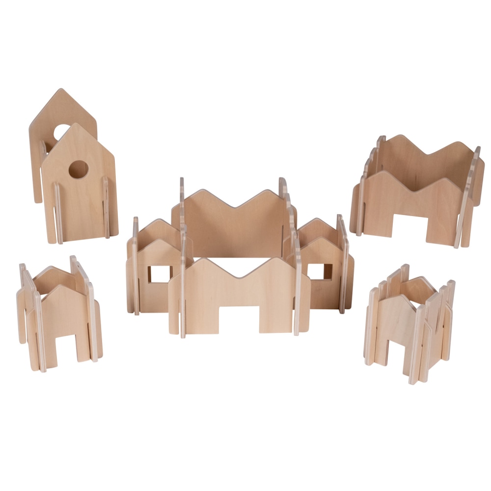 The Freckled Frog Happy Architect, Natural, Set Of 28 MPN:CTUFF410