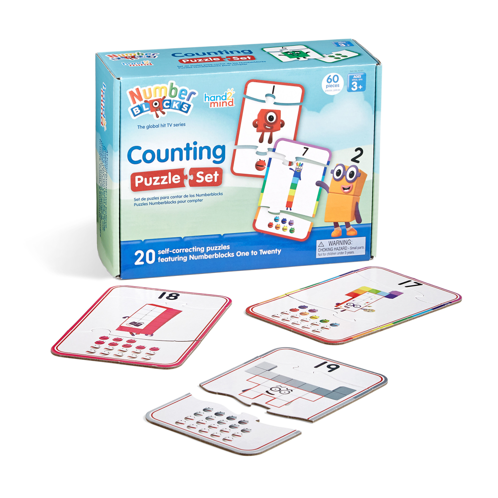 Hand2mind Numberblocks Counting Puzzle Set MPN:HTM95401