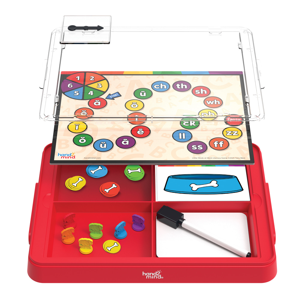Hand2Mind Little Minds at Work Reading & Math Game Tray Set MPN:HTM97363
