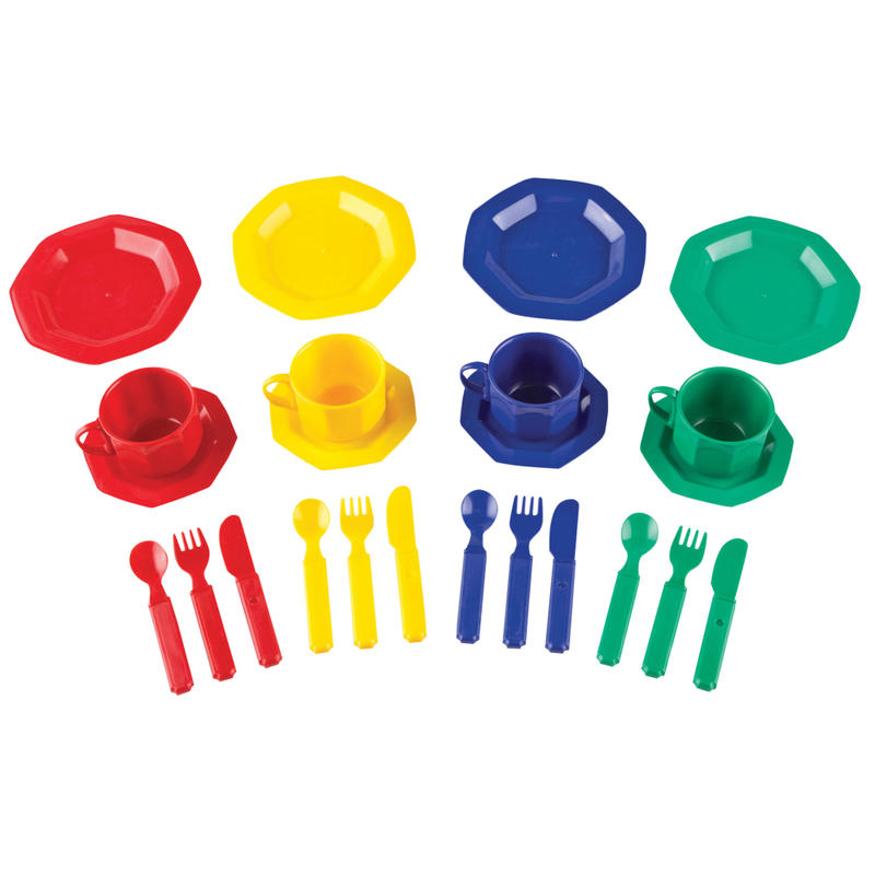 Learning Resources Pretend & Play Dish Set, Grades Pre-K - 1 MPN:LER0294