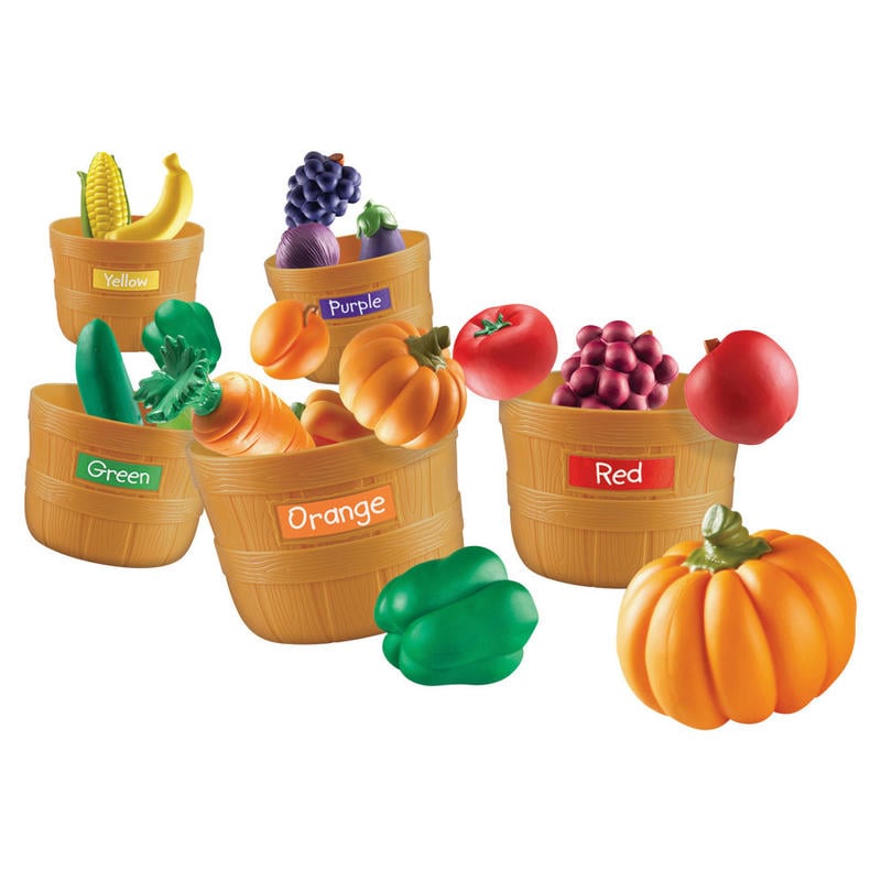Learning Resources Farmers Market Color Sorting Set, Pre-K - Grade 3 MPN:LER3060