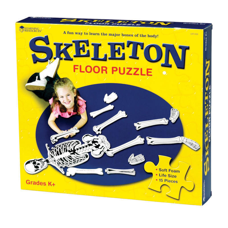 Learning Resources Skeleton Foam Floor Puzzle MPN:LER3332