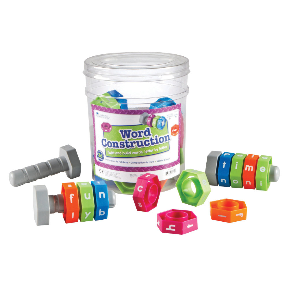 Learning Resources Word Construction, Grade K - 5 MPN:LER5044