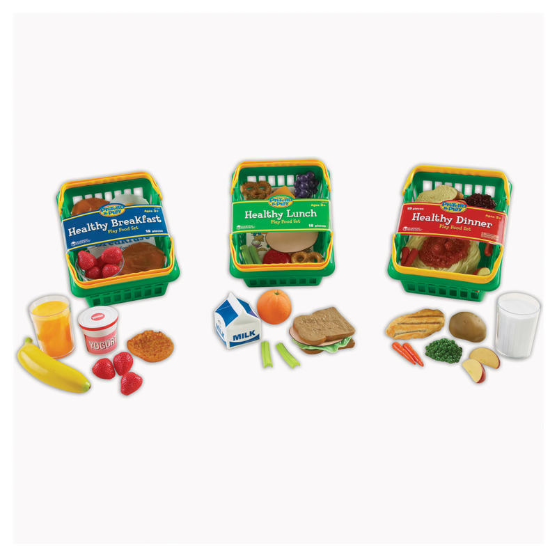 Learning Resources Pretend & Play Healthy Food Set, Grades Pre-K - 3 MPN:LER5340
