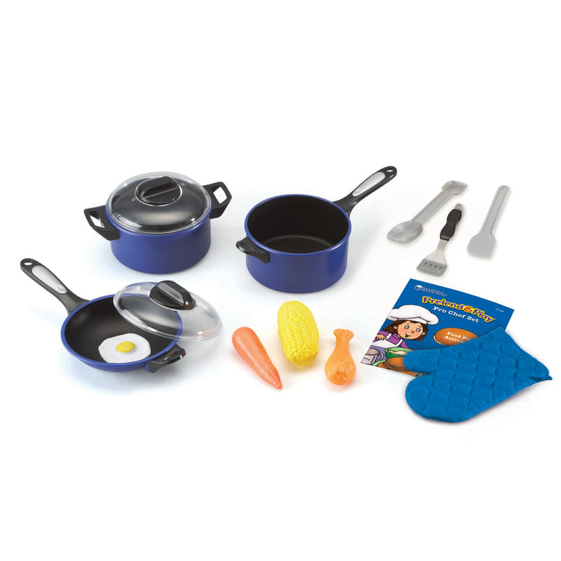 Learning Resources Pretend & Play Pro Chef Set, Grades Pre-K - 3 MPN:LER9082