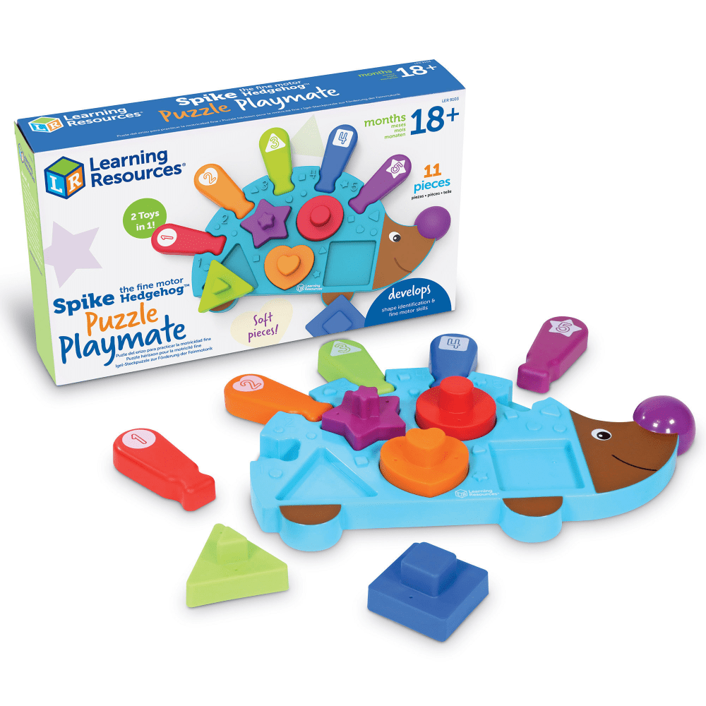 Learning Resources Spike The Fine Motor Hedgehog Puzzle Playmate MPN:LER9103