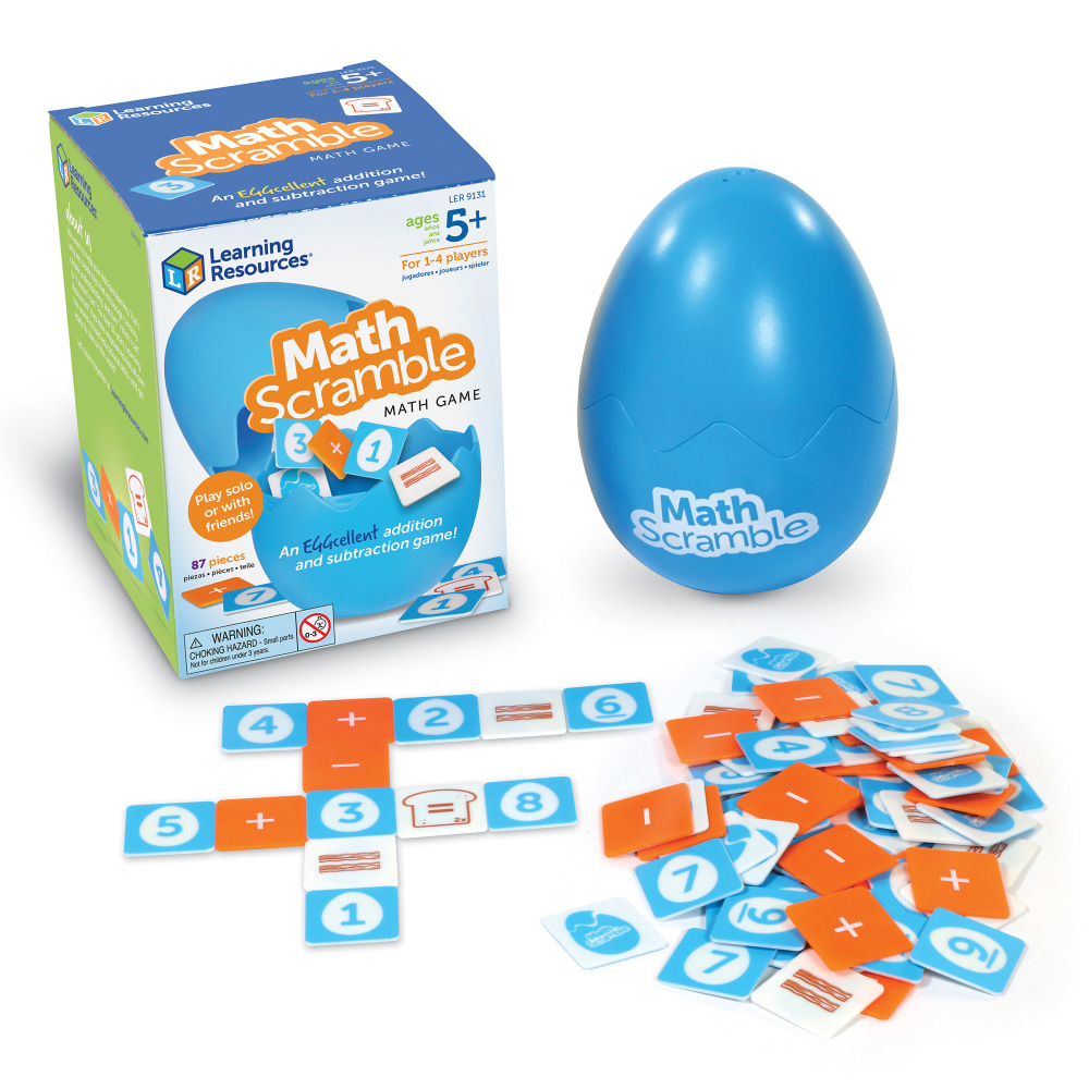 Learning Resources Math Scramble MPN:LER9131