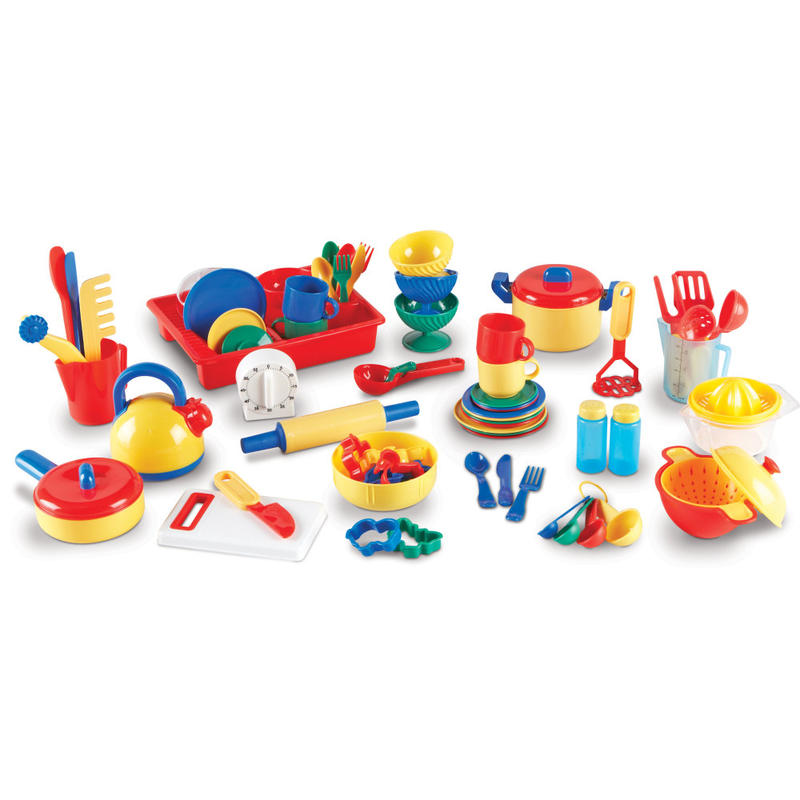 Learning Resources Pretend & Play Kitchen Set, Grades Pre-K - 3 MPN:LER9157