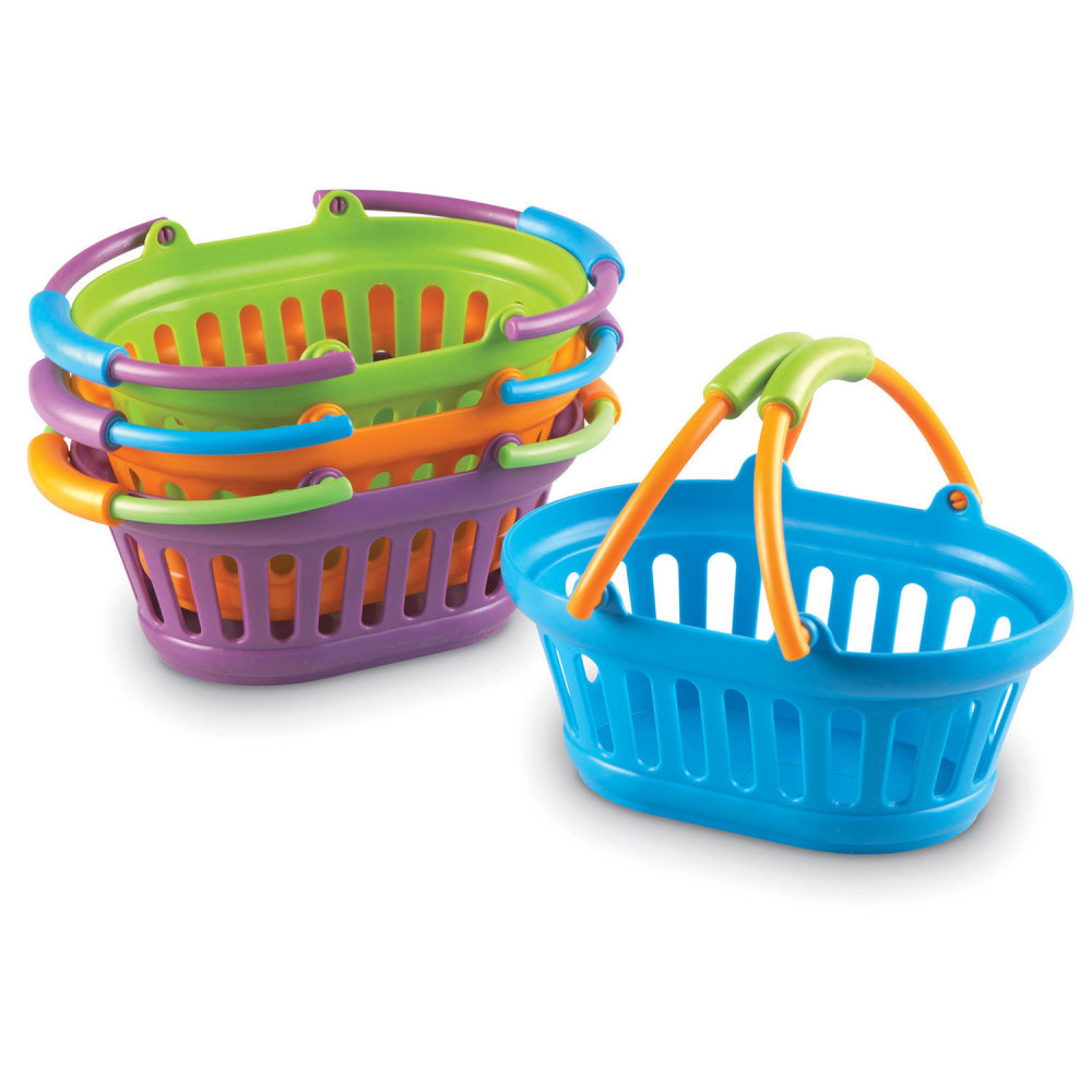 Learning Resources New Sprouts Stack Of Baskets, Pack Of 4 MPN:LER97244