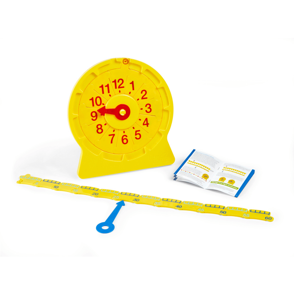 Hand2Mind Numberline Clock, Magnetic Demonstration Clock MPN:HTM92289