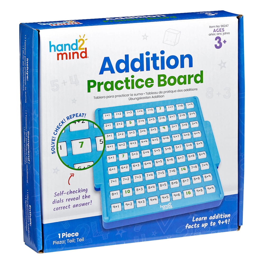 Hand2Mind Interactive Math Facts Board, Addition MPN:HTM96247