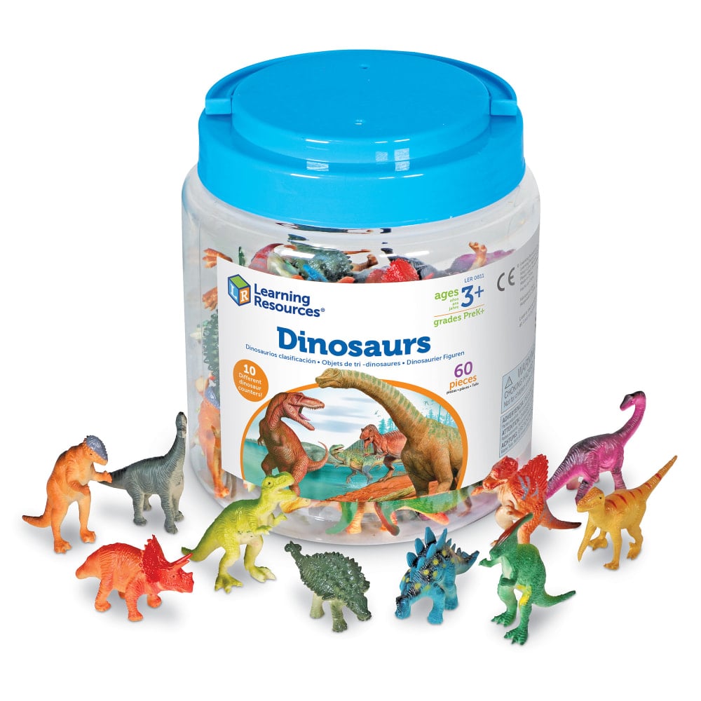 Learning Resources Dinosaur Counter, Set Of 60 MPN:LER0811