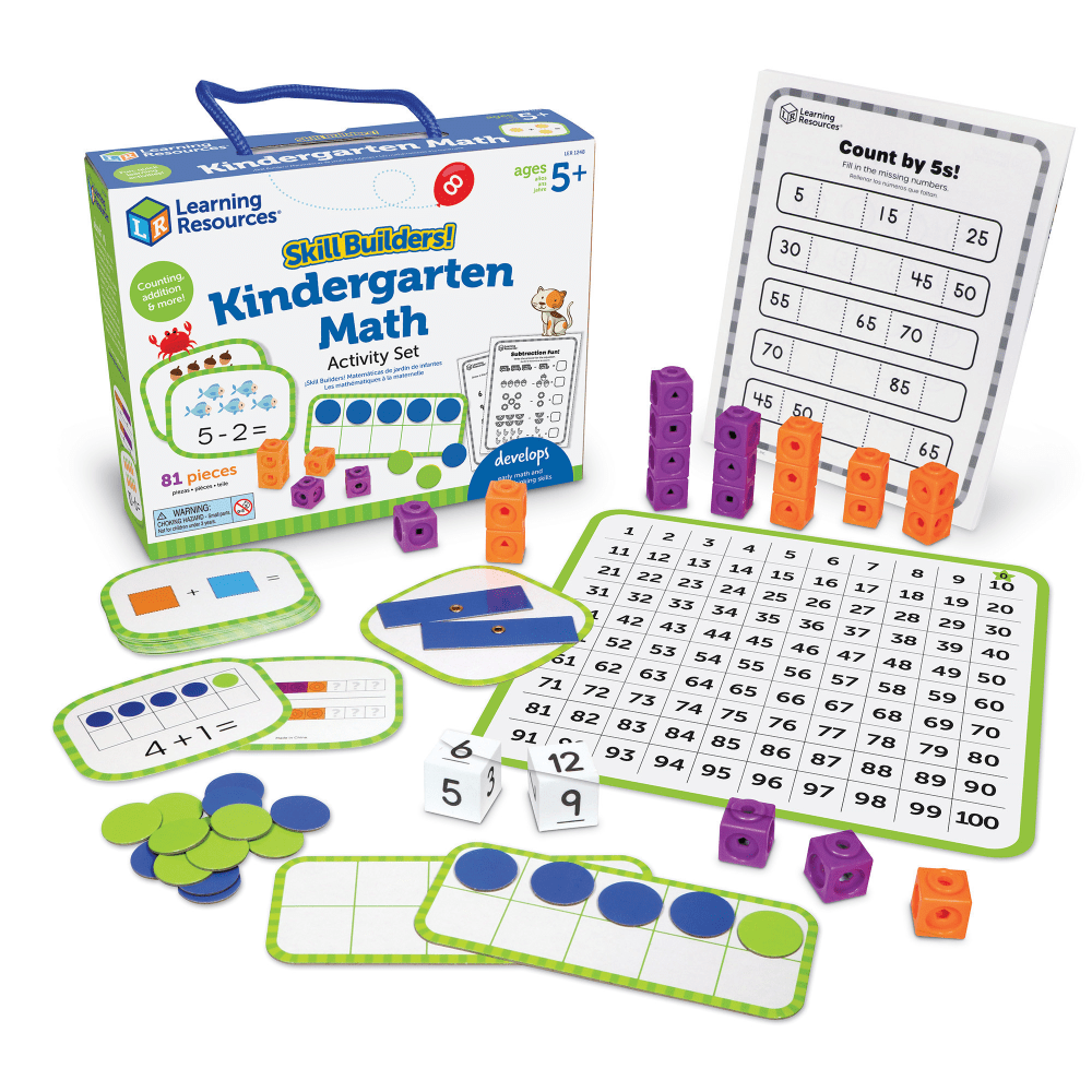 Learning Resources Skill Builders! Kindergarten Math MPN:LER1248