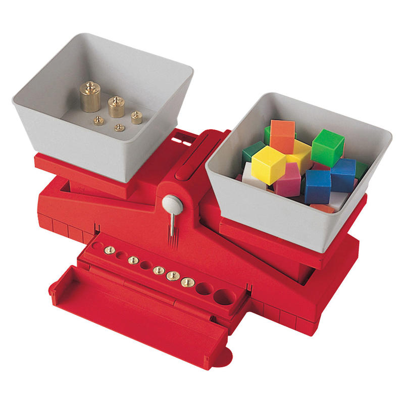 Learning Resources Precision School Balance With Weights, 14 1/2inH x 6inW x 5inD, Grades 3 - 7 MPN:LER2420