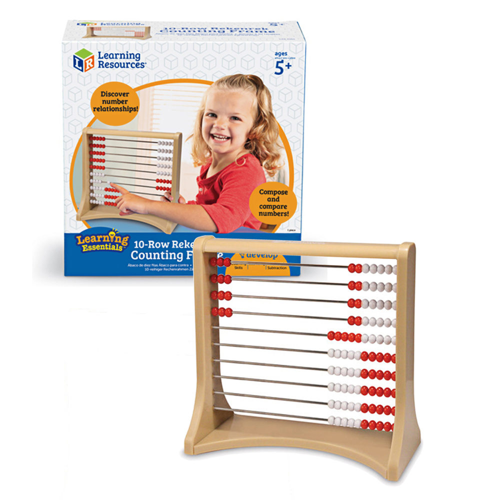 Learning Resources 10-Row Rekenrek Counting Frame MPN:LER4359