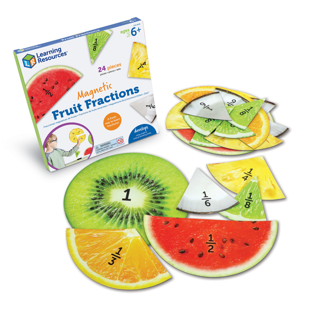 Learning Resources Magnetic Fruit Fractions MPN:LER5068