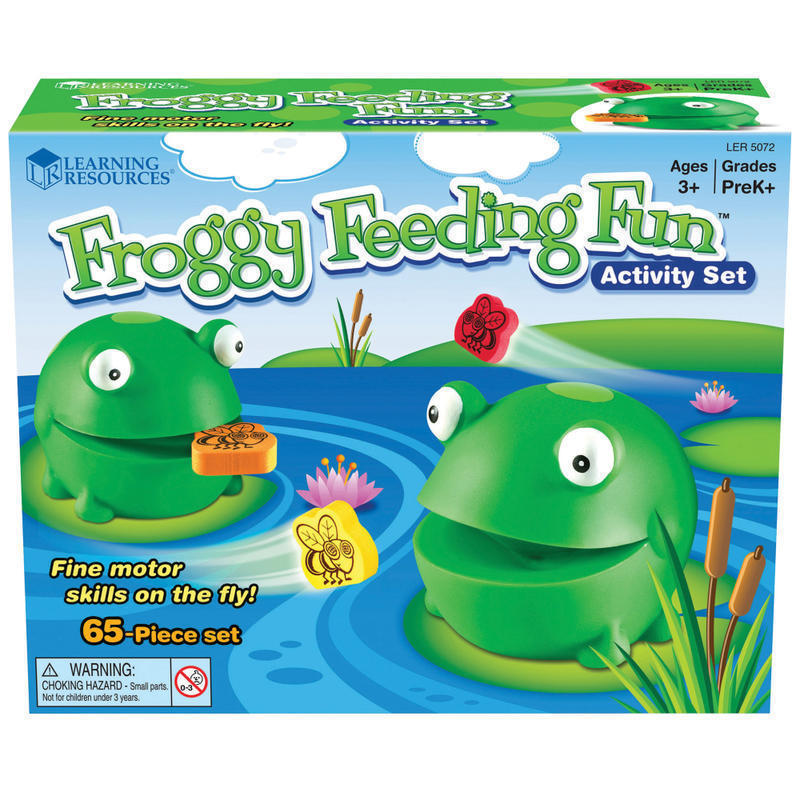 Learning Resources Froggy Feeding Fun Set, Pre-K - Grade 3 MPN:LER5072