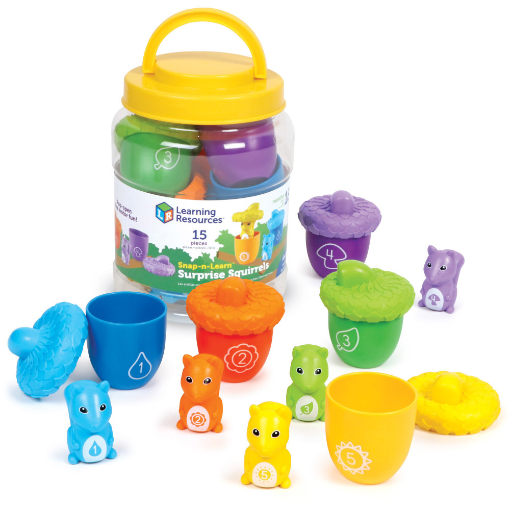Learning Resources Snap-n-Learn Surprise Squirrels MPN:LER6723