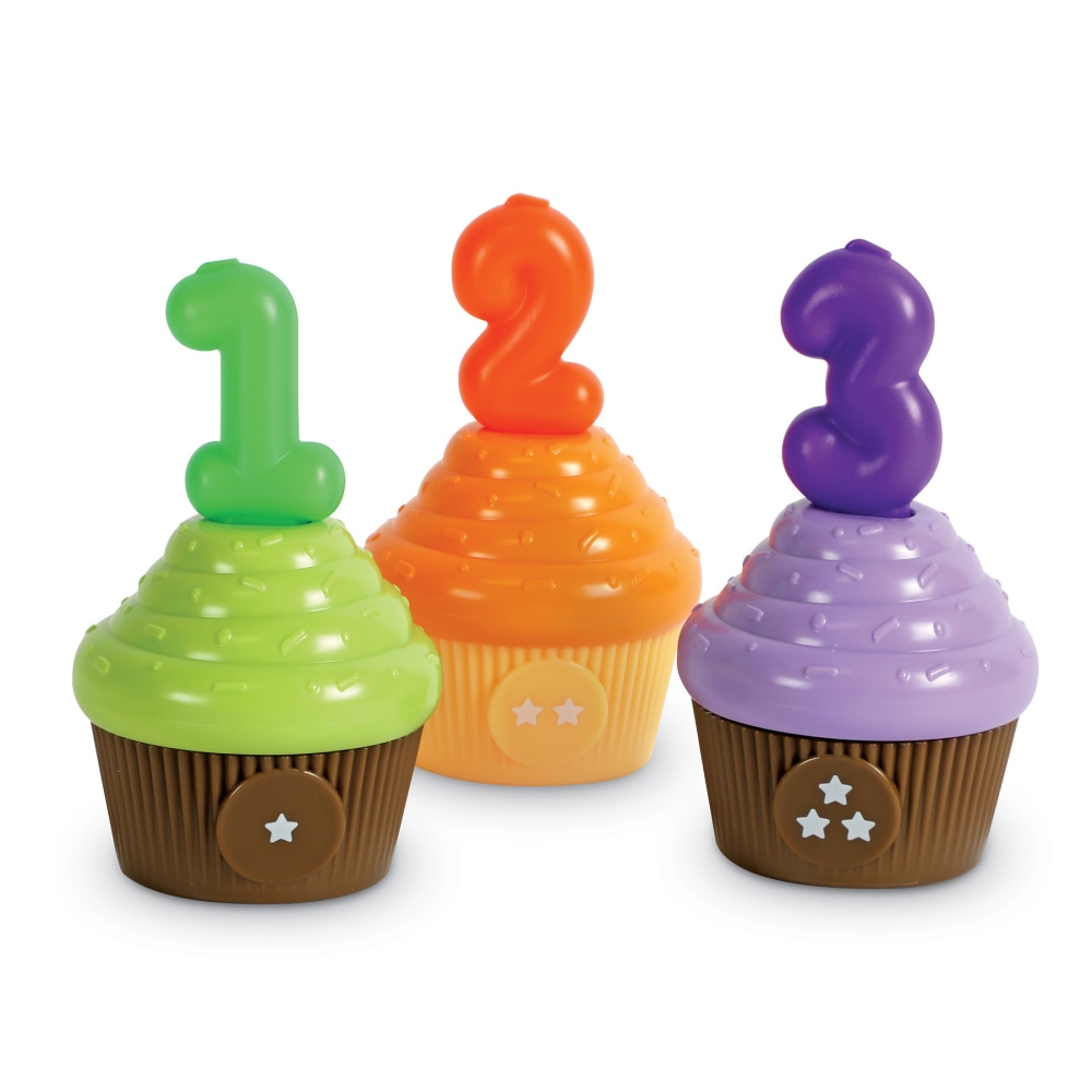 Learning Resources Snap-N-Learn Counting Cupcakes, Multicolor MPN:LER6724