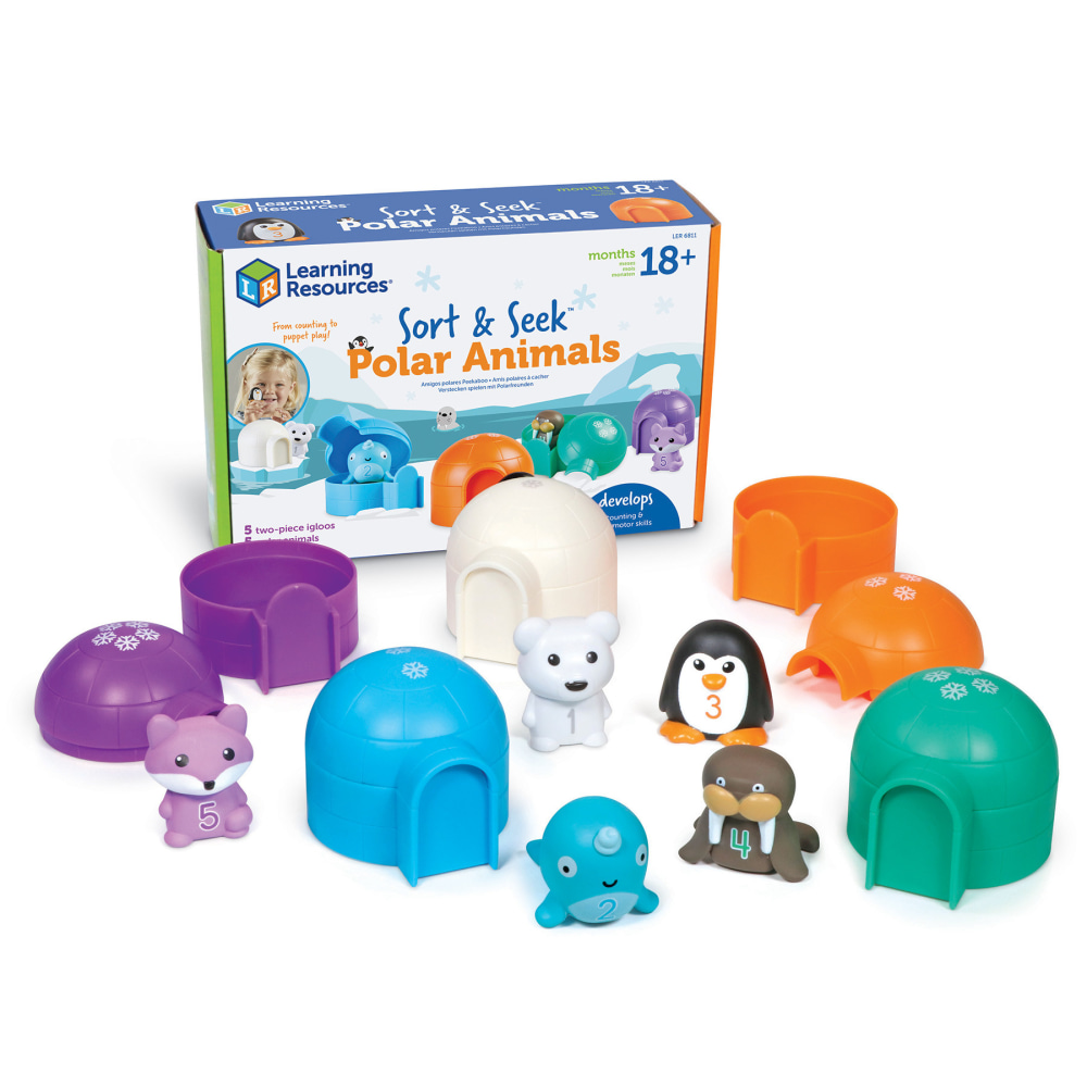 Learning Resources Sort & Seek Polar Animals MPN:LER6811