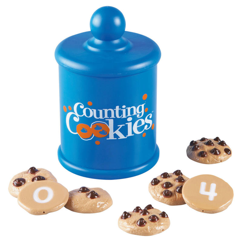 Learning Resources Smart Snacks Counting Cookies, 1 3/4in x 1 3/4in, Grades Pre-K - 4, Pack Of 13 MPN:LER7348