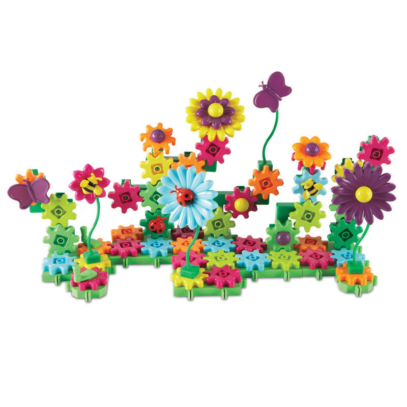 Learning Resources Gears! Gears! Gears! Build & Bloom Building Set, Assorted Colors, Pre-K To Grade 3 MPN:LER9214D