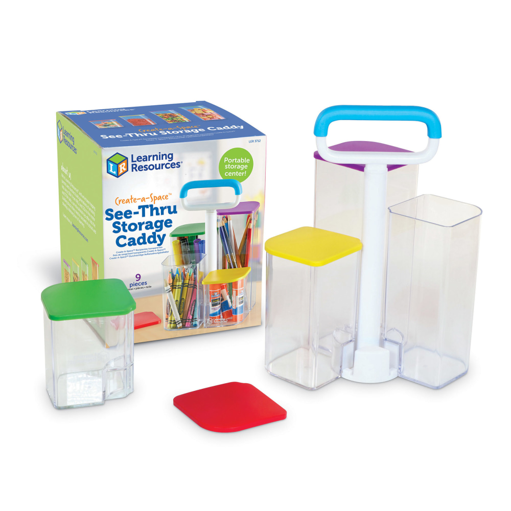 Learning Resources Create-a-Space See & Store Bins MPN:LER3712