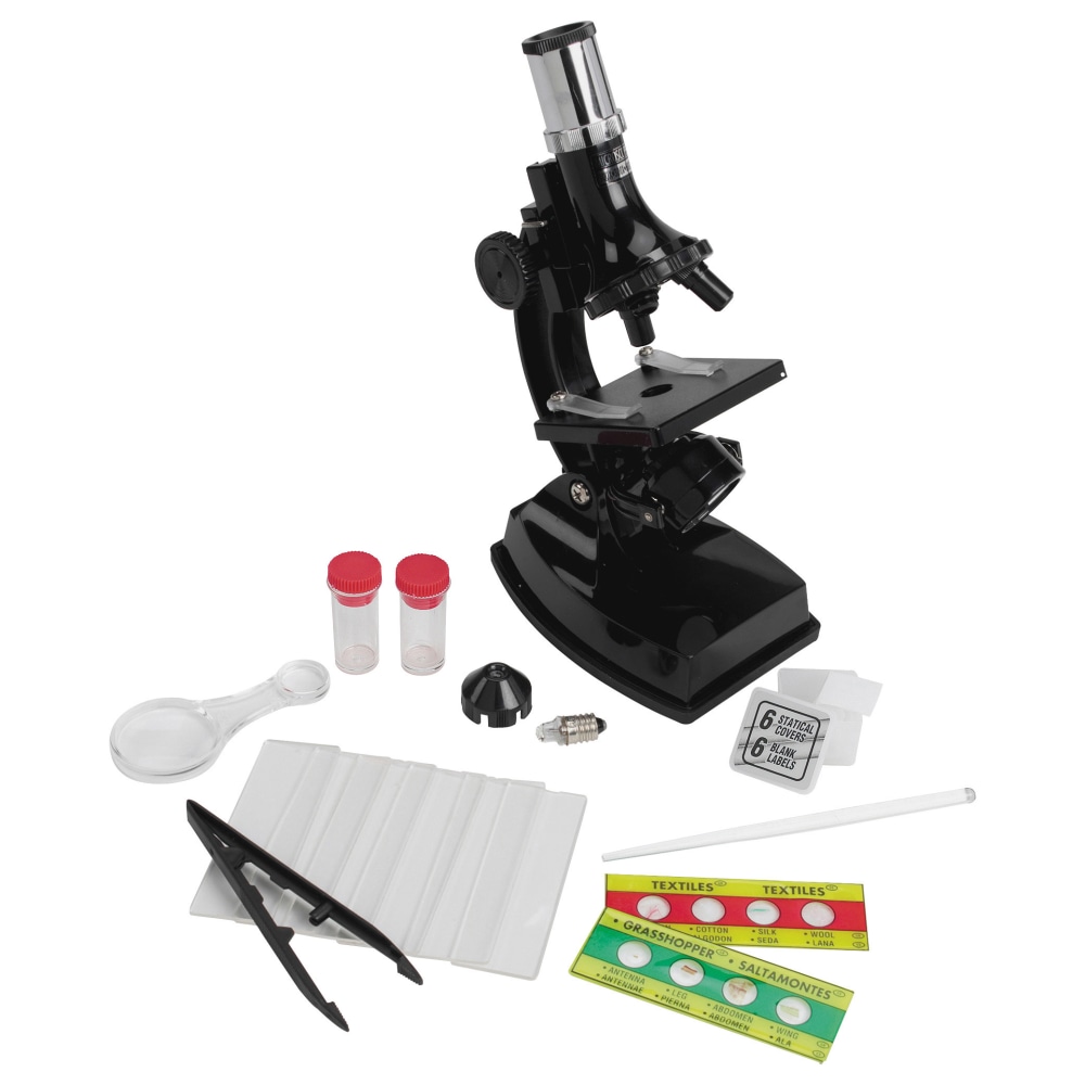Learning Resources Elite Microscope, 8 1/2inH x 8 1/2inW x 3inD, Grades 2 - 8 MPN:LER2344