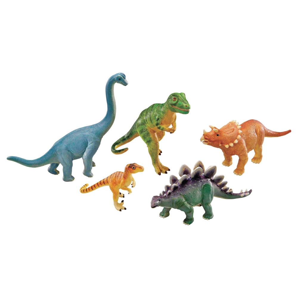Learning Resources Jumbo Figures, Dinosaurs, Pack Of 5 MPN:LER0786