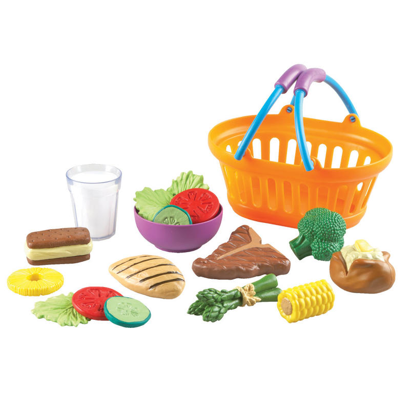 Learning Resources New Sprouts Dinner Basket, Grades Pre-K - 3 MPN:LER9732