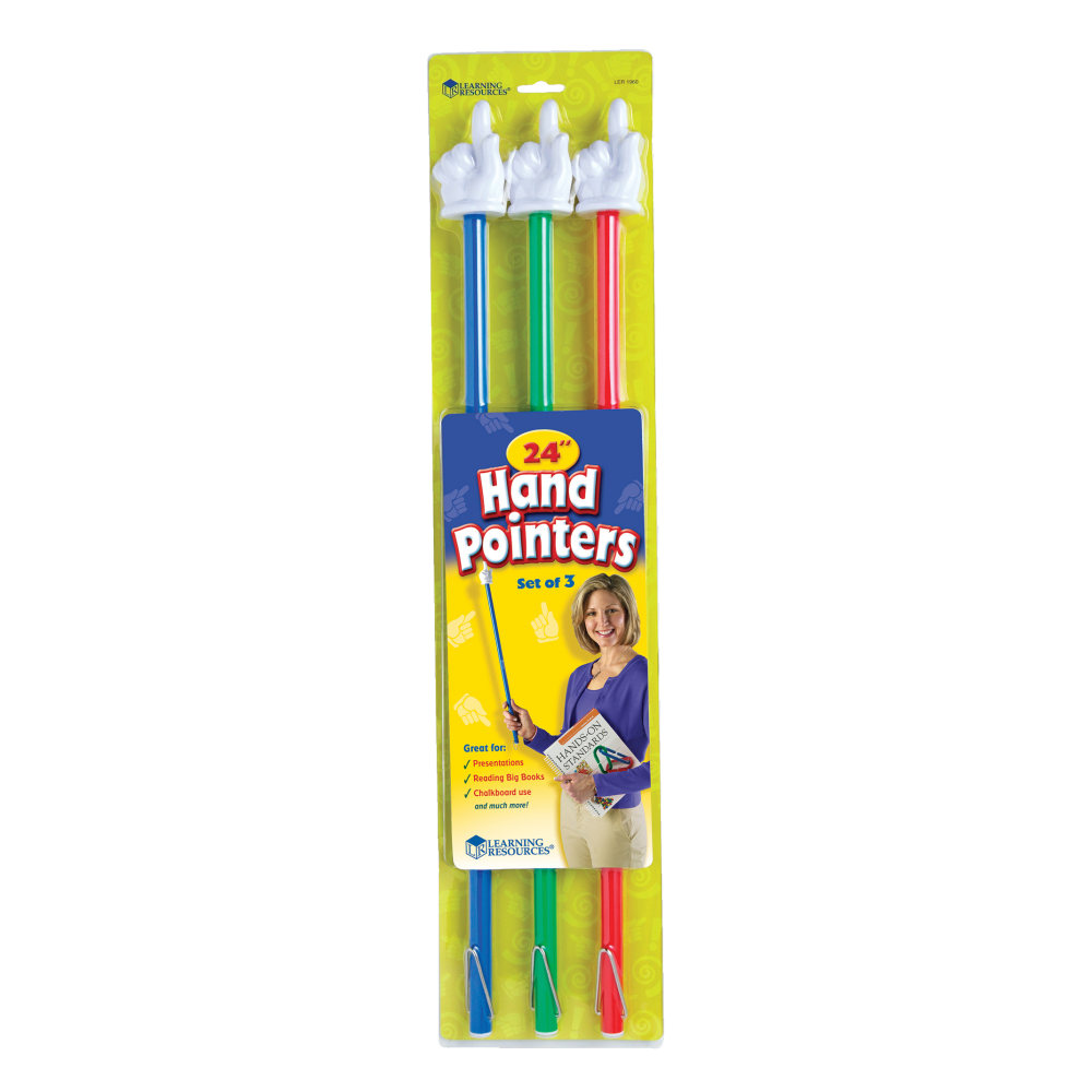Learning Resources 24in Hand Pointers, Set of 3 MPN:LER1960