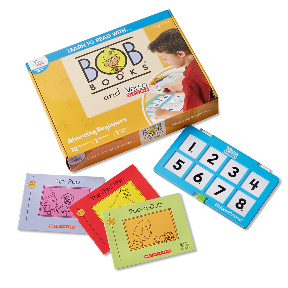 Hand2Mind Learn To Read With Bob Books And Versatiles Advancing Beginners Set MPN:HTM90810