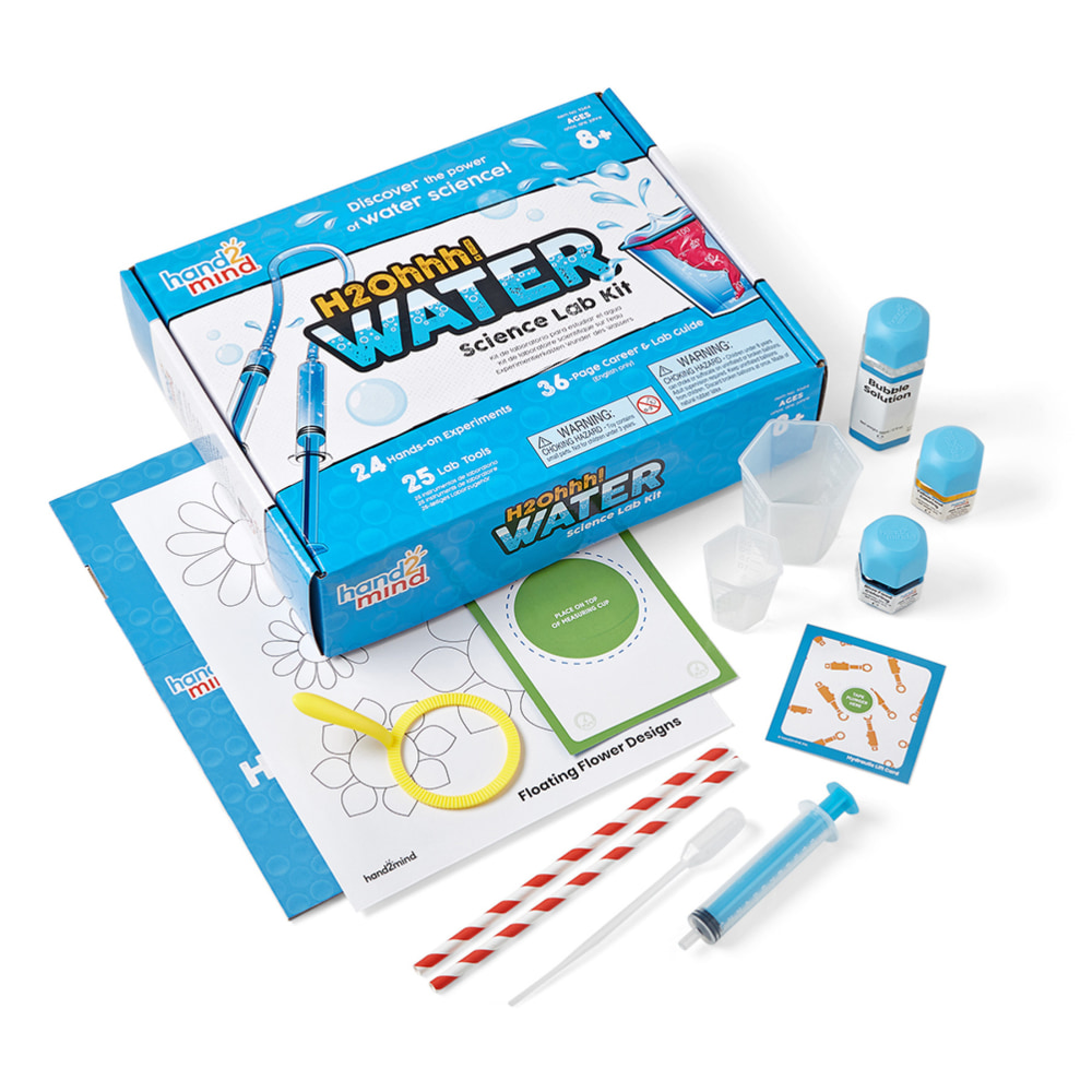Hand2Mind H2Ohhh! Water Science Kit, Chemistry Kit for Kids MPN:HTM93414