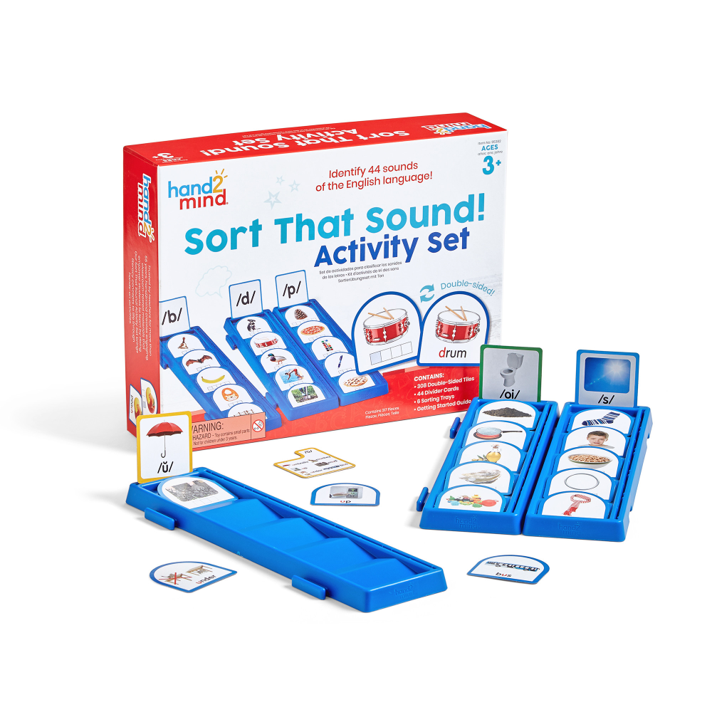Hand2Mind Sort That Sound! Activity Set MPN:HTM95382